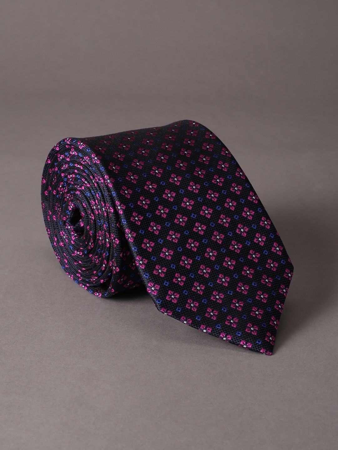 Peter England Men Woven Design Broad Tie-picture-27