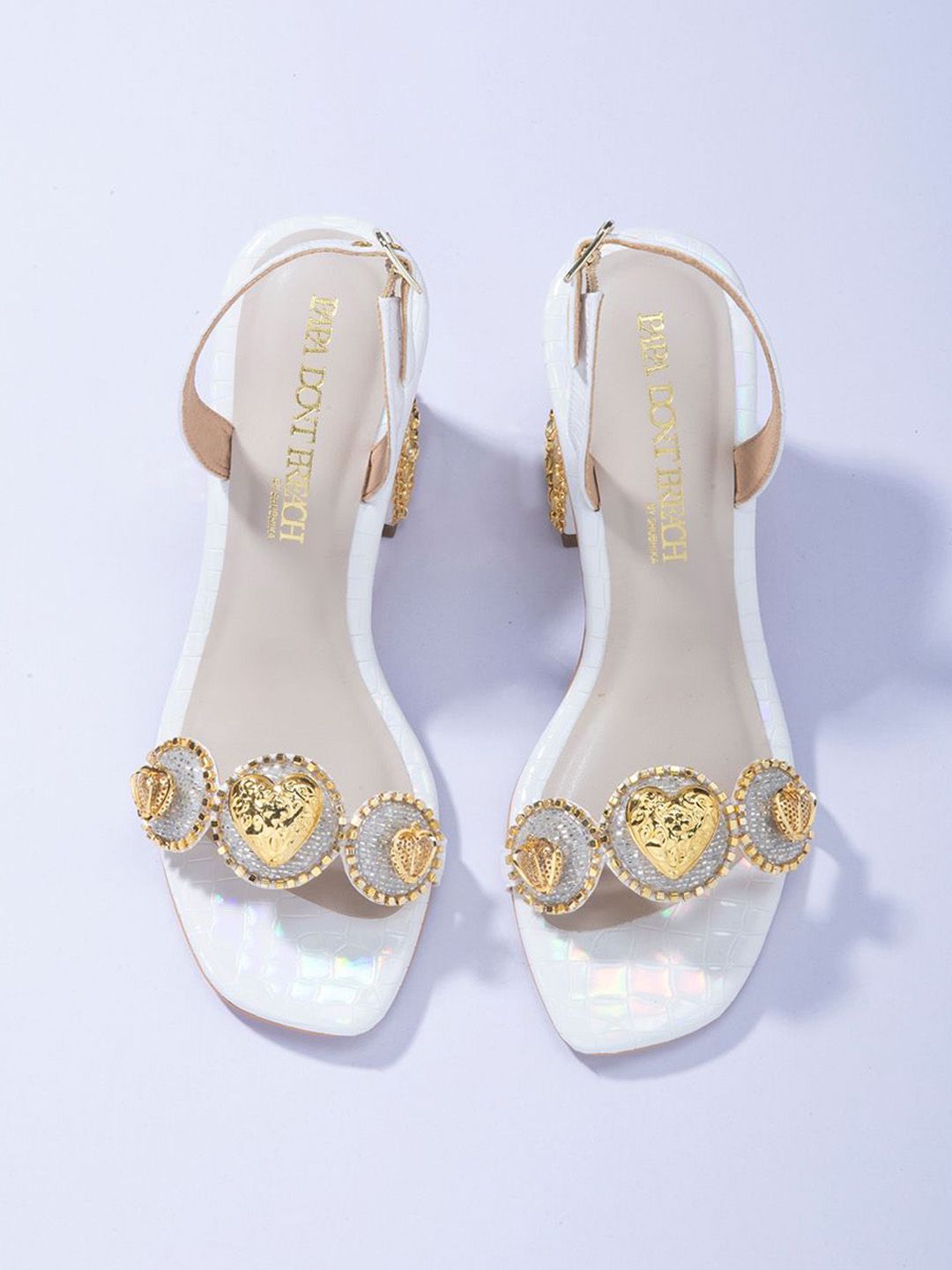 Papa Don't Preach PU Wedge Mules-image-31