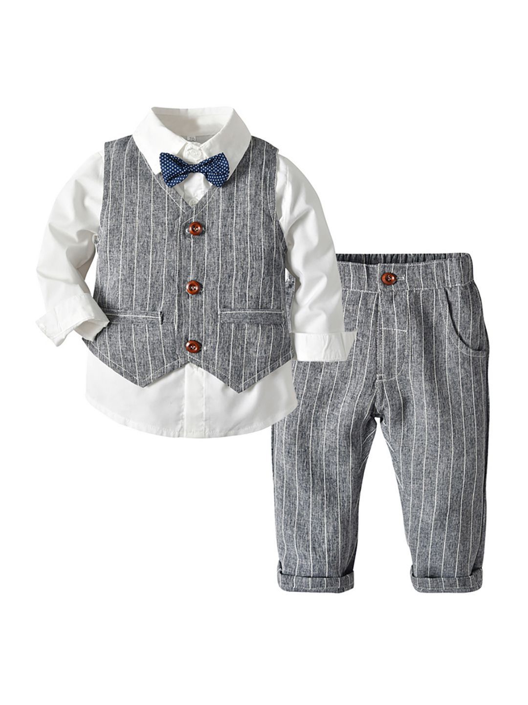 JC SPARKLE Boys Shirt with Trousers-image-11