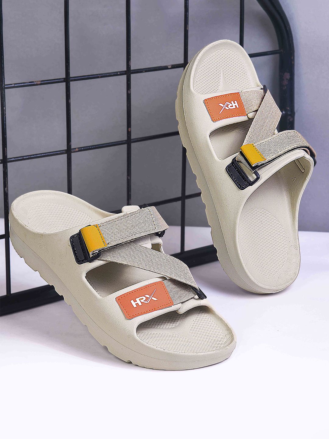 HRX by Hrithik Roshan Men Rubber Sliders-picture-39