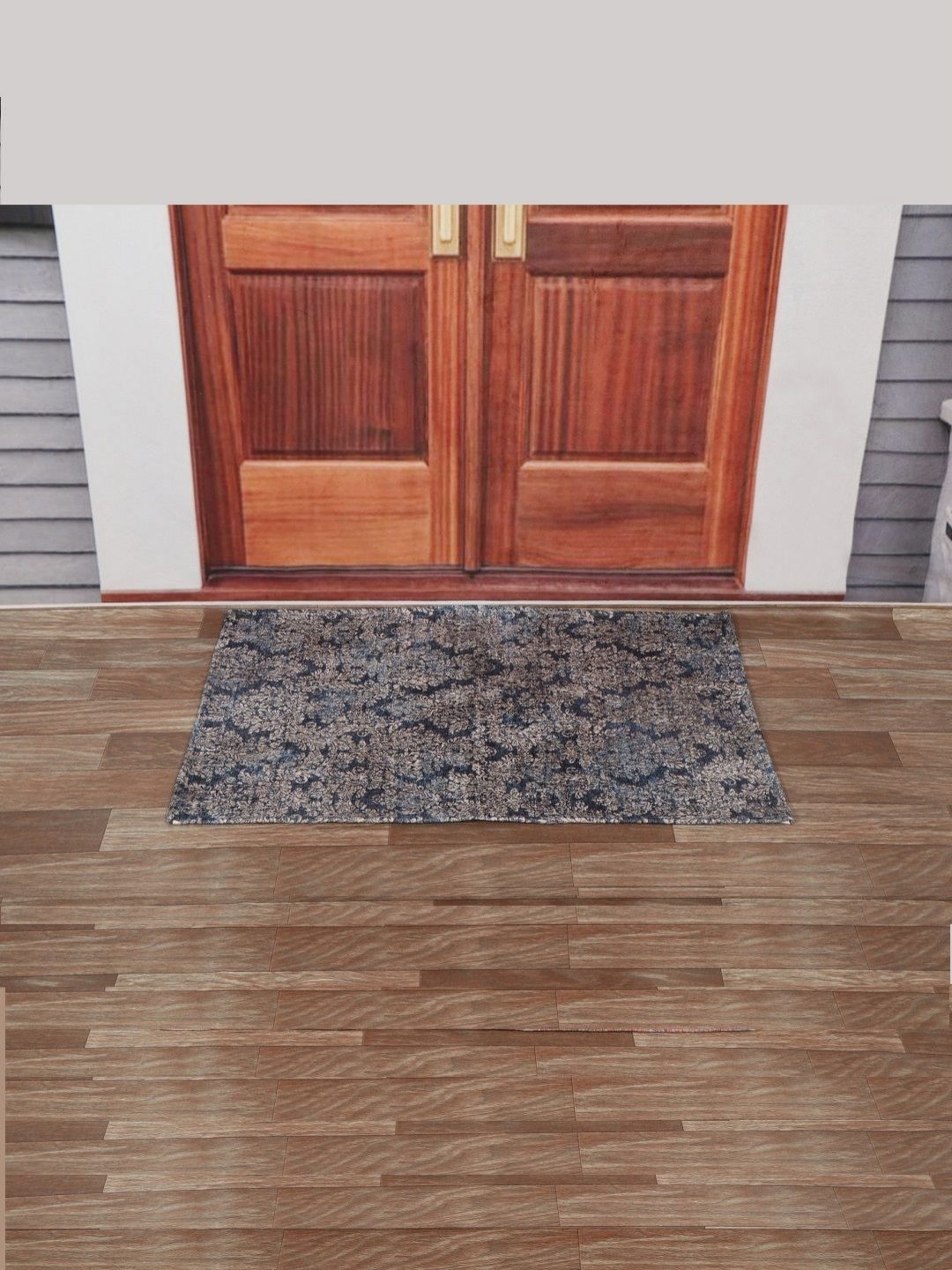 BELLA TRUE Blue Printed Anti-Skid Doormats-picture-10