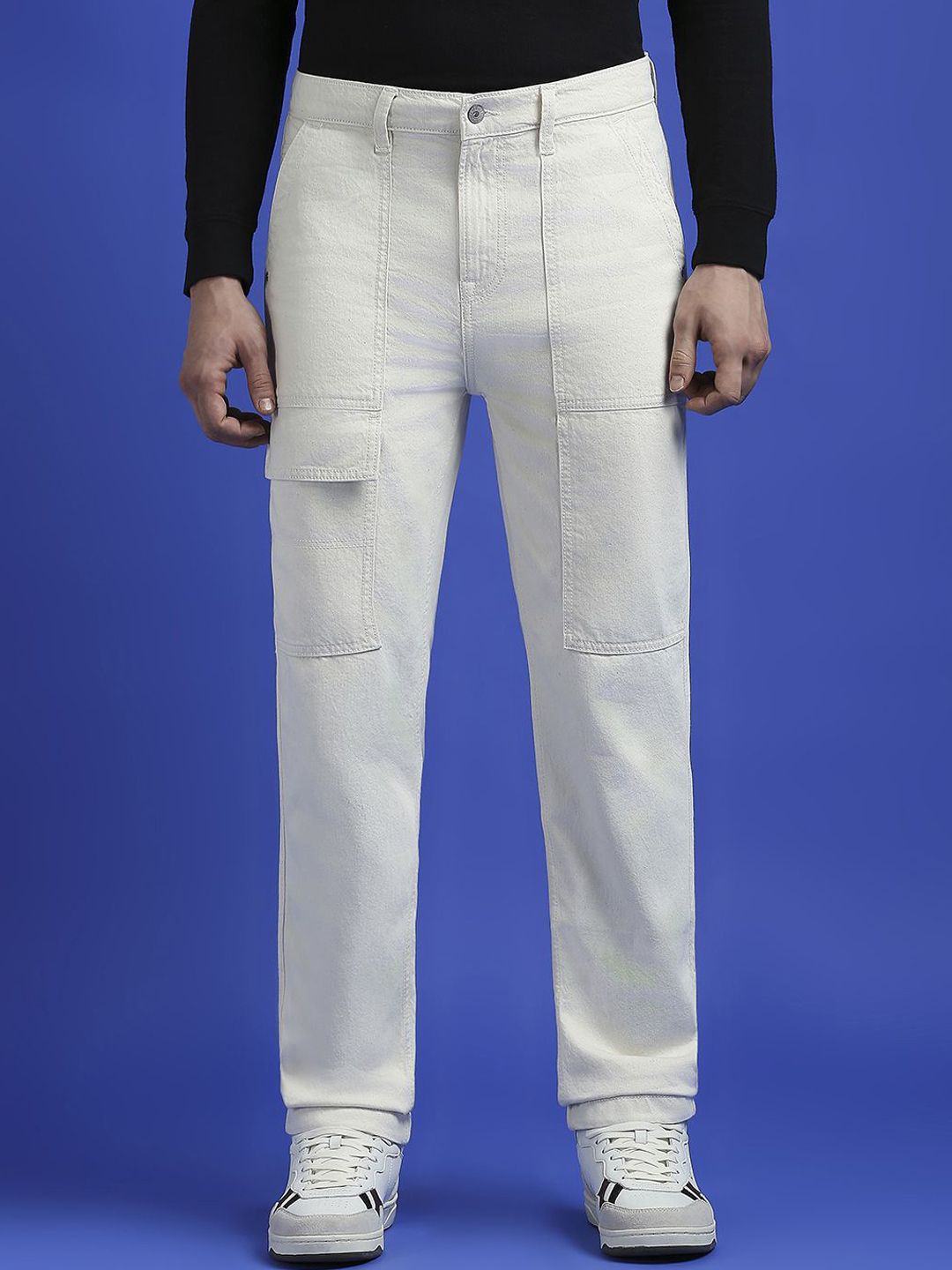 Pepe Jeans Men Straight Fit Cargos Trousers-picture-23