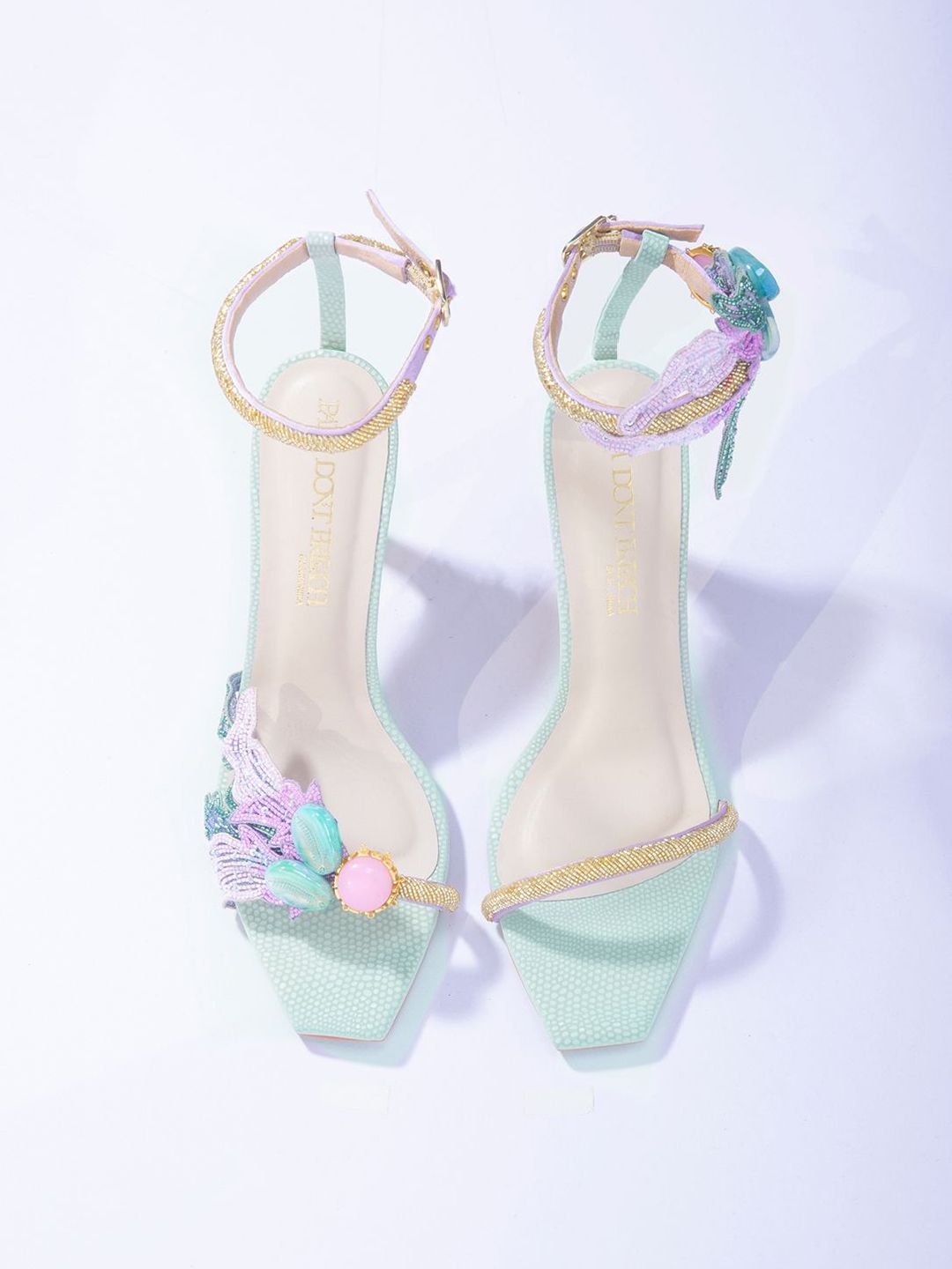 Papa Don't Preach PU Block Sandals-image-24