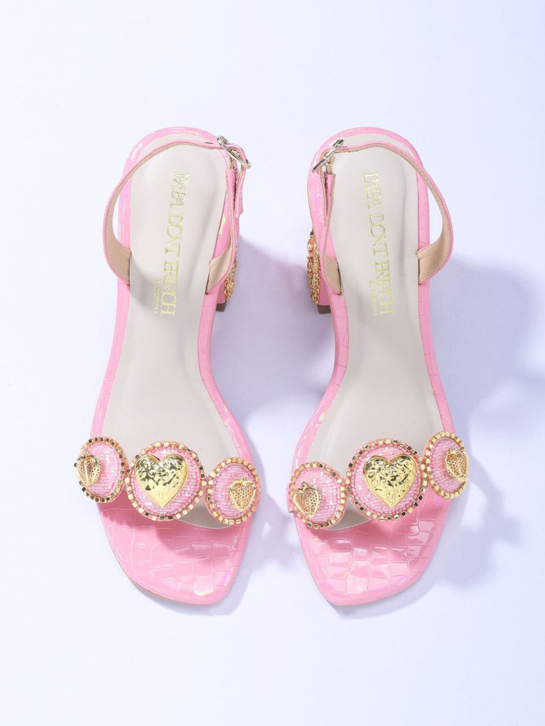 Papa Don't Preach PU Block Mules-image-34