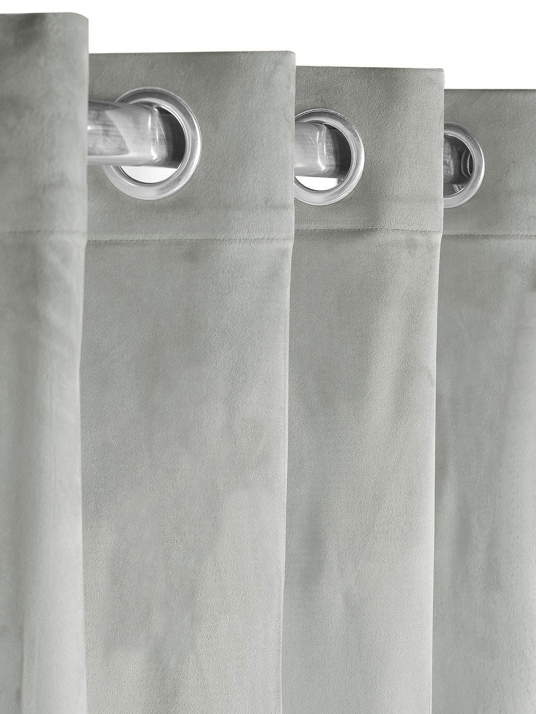 Saral Home Grey Black Out Window Curtain-image-48