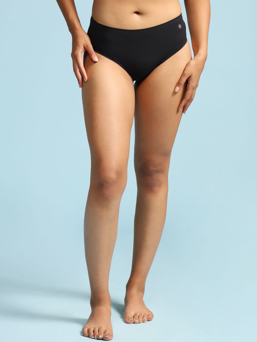 Blissclub Mid -Rise Seamless BriefsBC_FreeDameAirUndie_Black_XS-picture-12