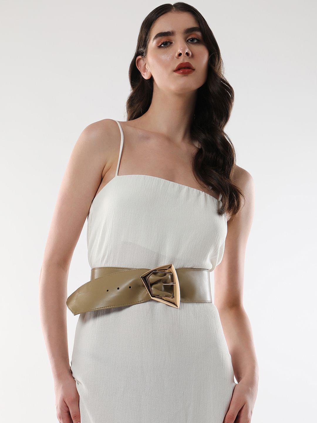 HAUTE SAUCE by Campus Sutra Women Leather Belt-image-25