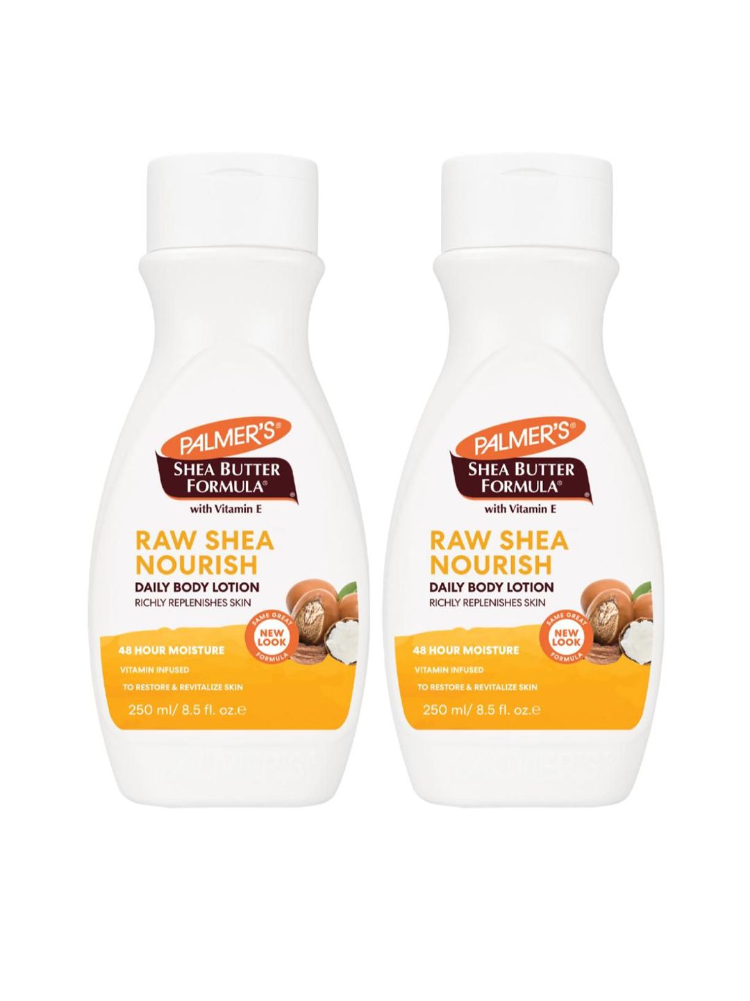 Palmer's 2-Pcs Raw Shea Nourish Lotion- 250ml Each