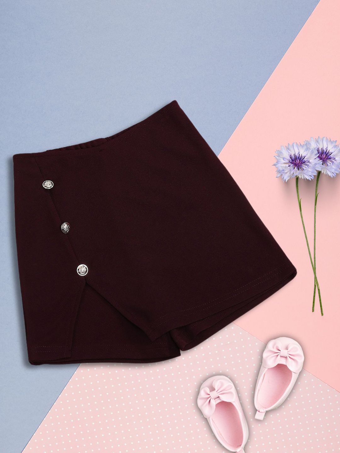 ADDYVERO Kids Girls High-Rise Shorts-image-4