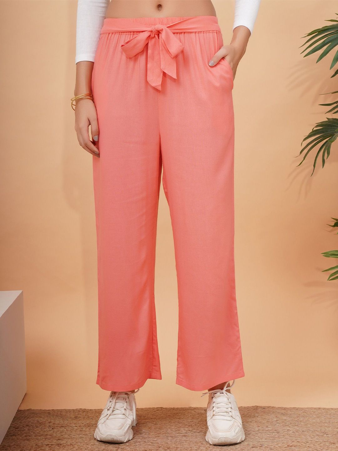 NUEVOSDAMAS Women Knitted Palazzos-picture-21