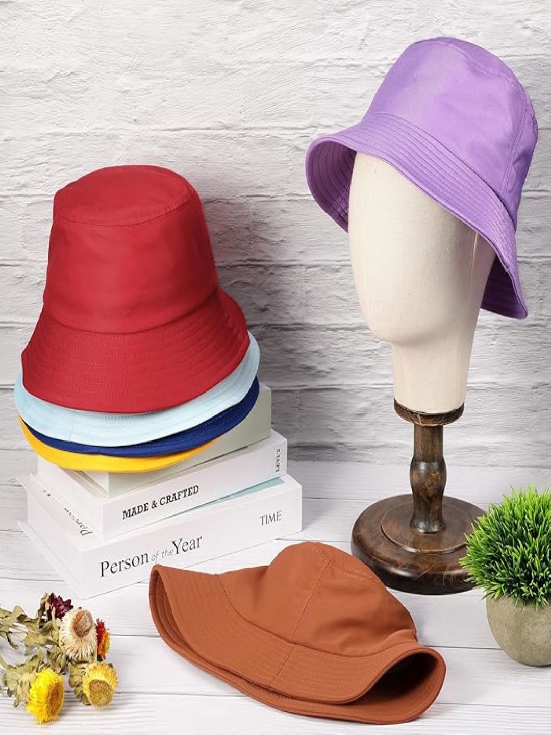 Infispace Unisex Solid Sun Hat-picture-15