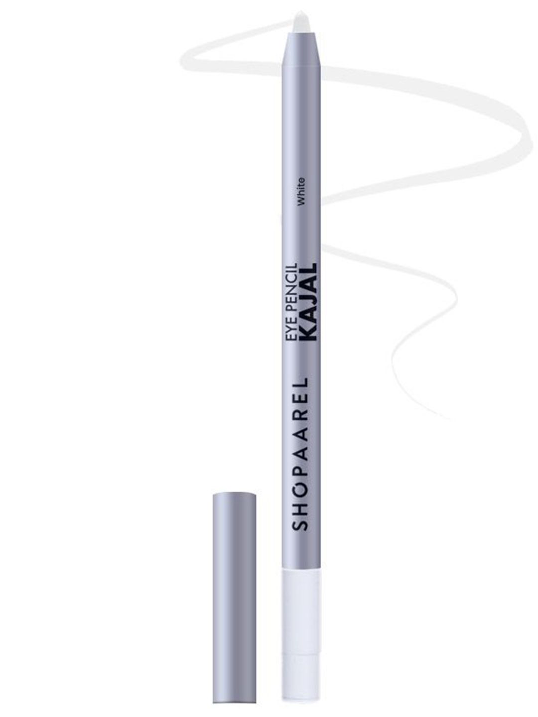 Shopaarel Waterproof Eye Kajal Pencil-0.5g Shade-White-picture-29