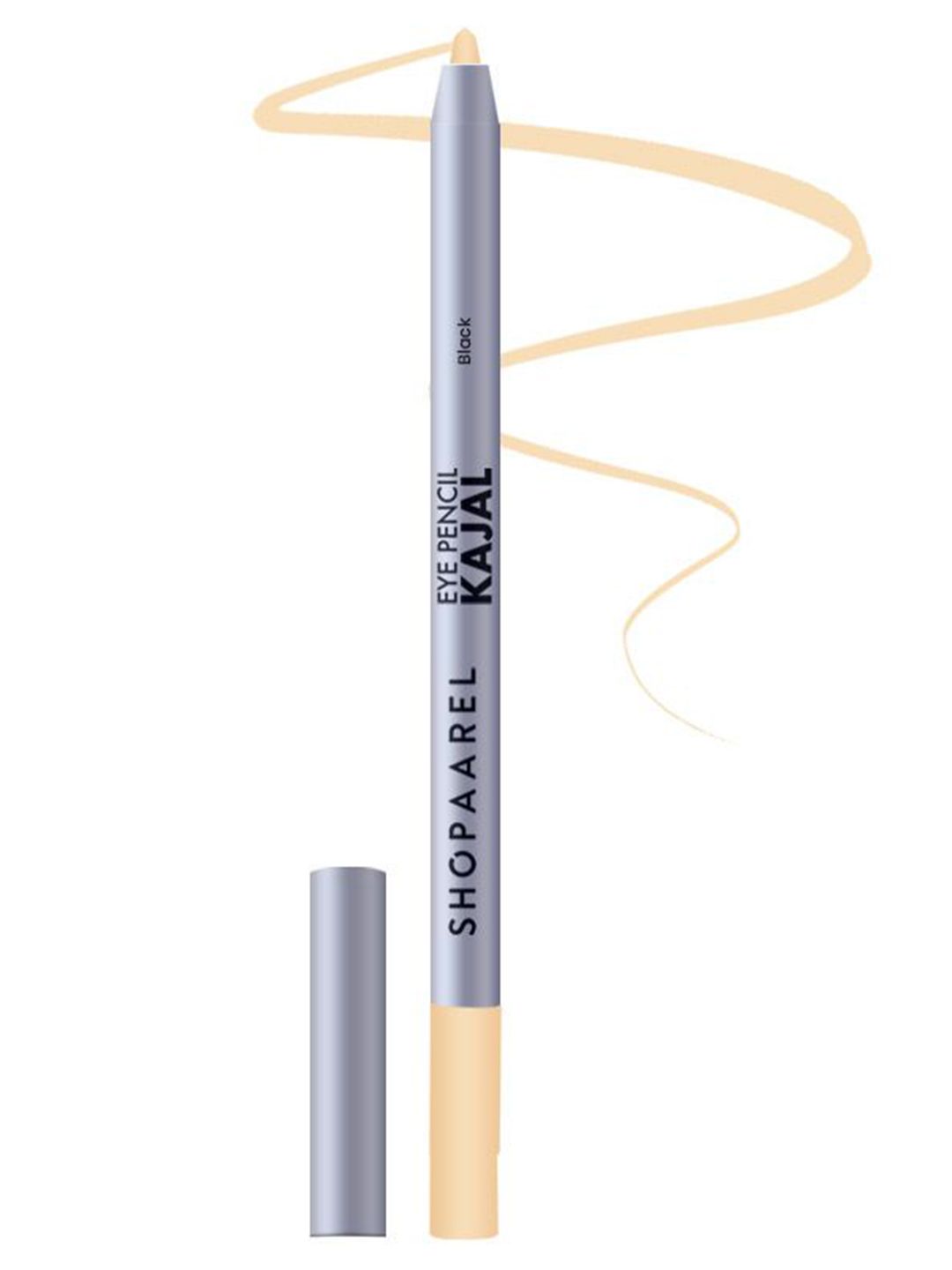Shopaarel Waterproof Eye Kajal Pencil-0.5g Shade-Beige-picture-30