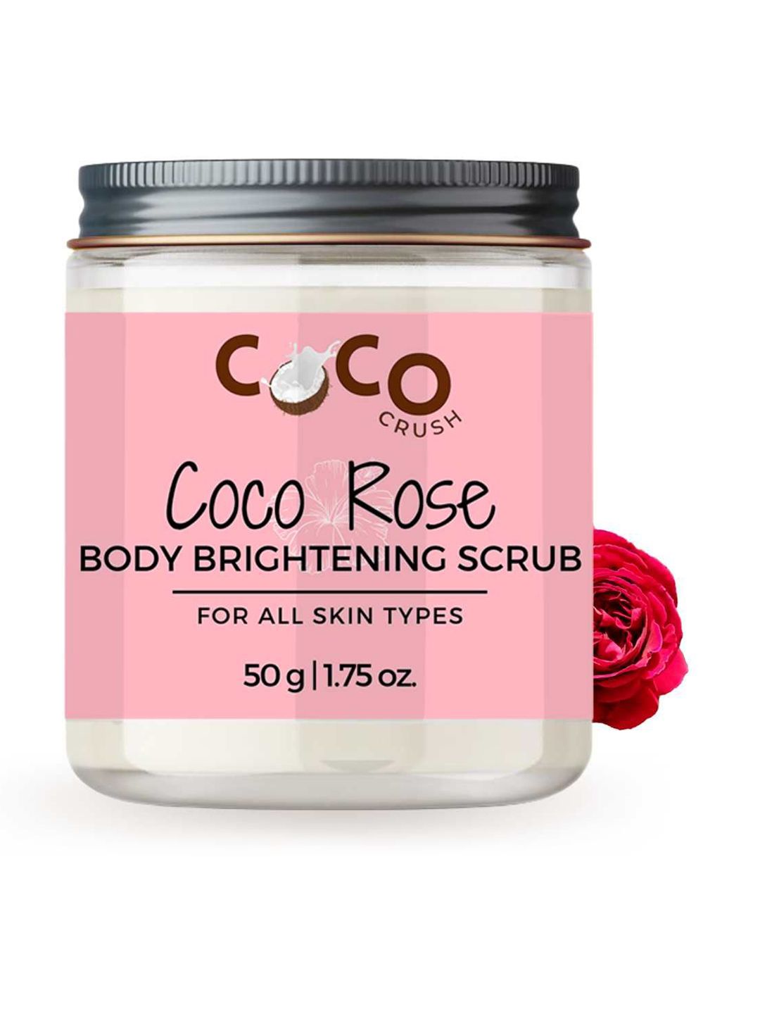 Coco Crush Coco Rose Brightening Body Scrub - 50 g-image-35