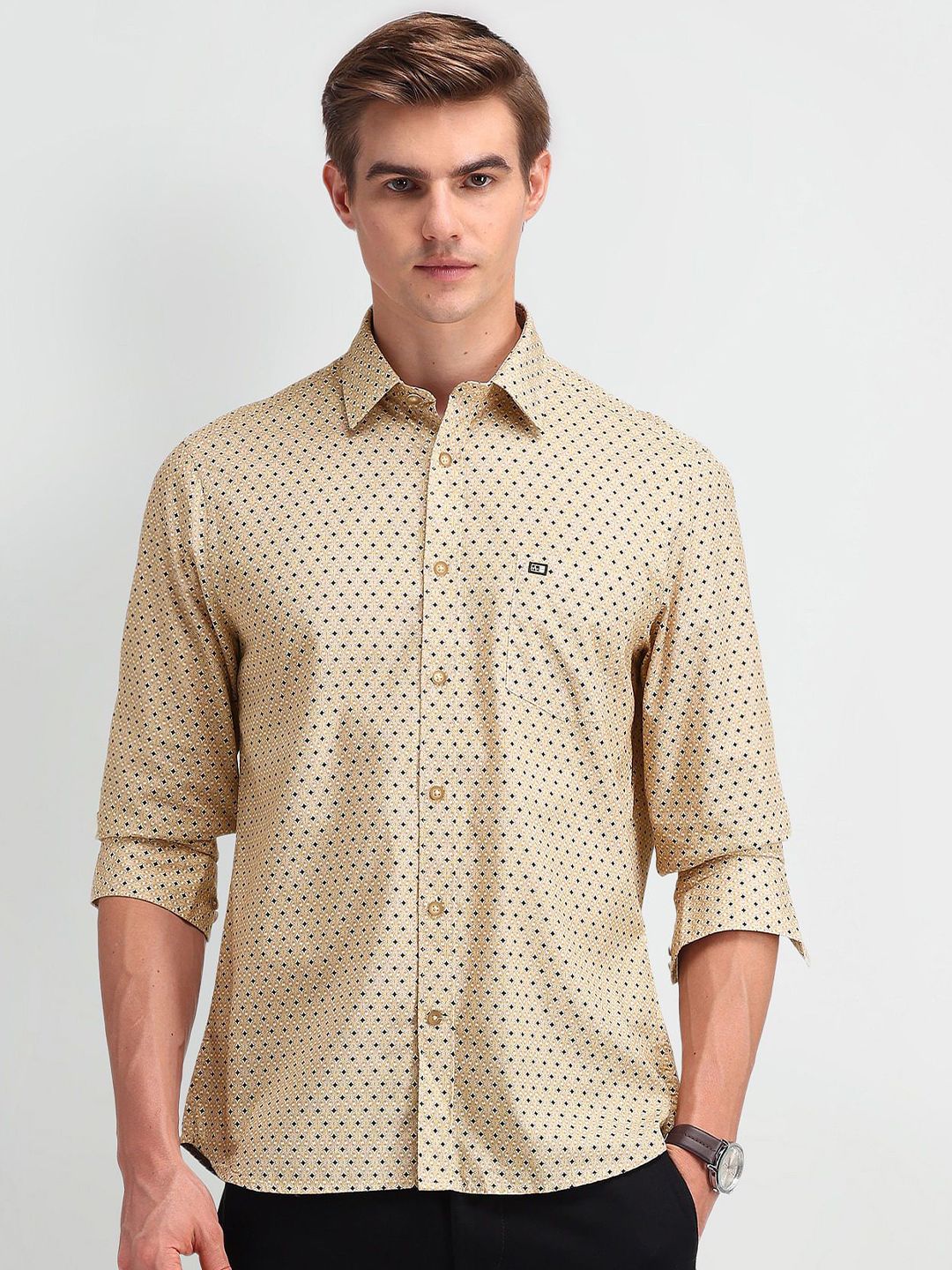 Arrow Sport Men Modern Slim Fit Opaque Printed Casual Shirt-picture-26