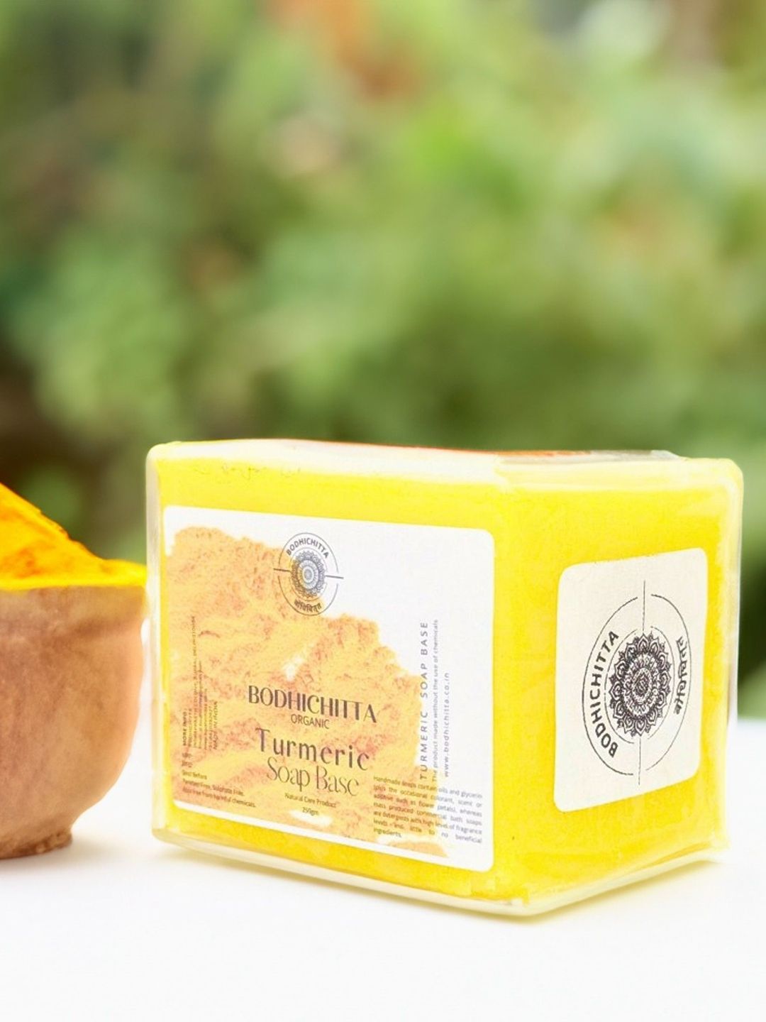 Bodhichitta Organic Turmeric Soap Base- 250 gm-image-2