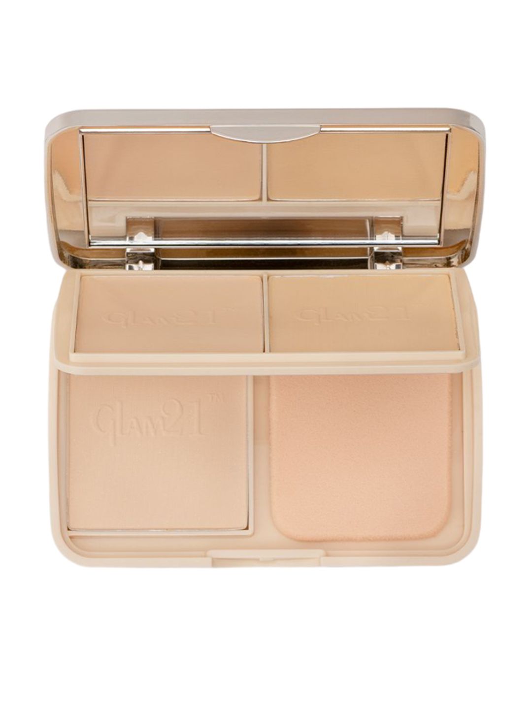 GLAM21 Natural Oil Control 3-In-1 Compact Powder- 27 g- 03 Dark-image-2