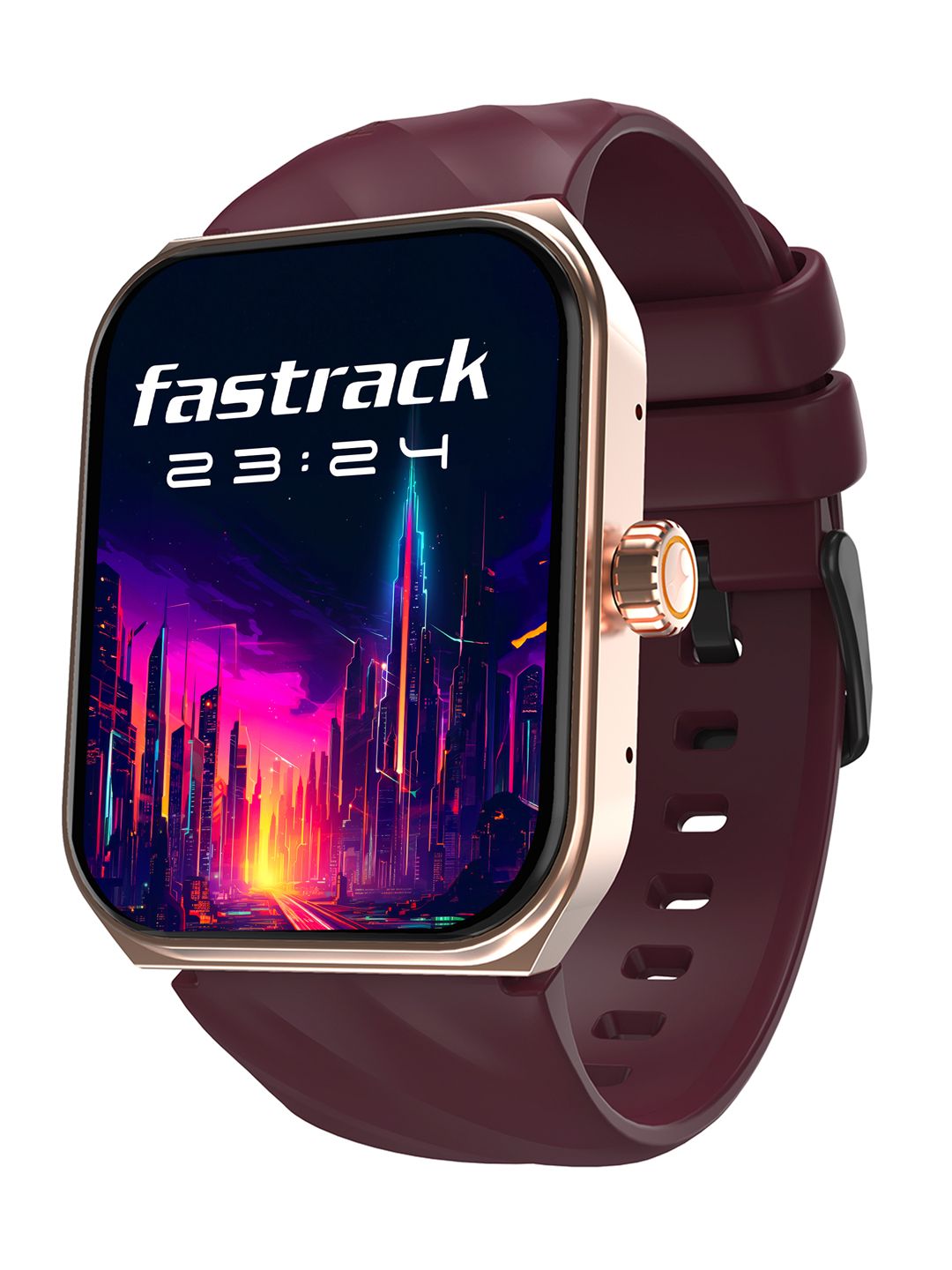 Fastrack Styler X2 1.91" 60Hz Fluid Display Bluetooth Smartwatch with Fast Charge