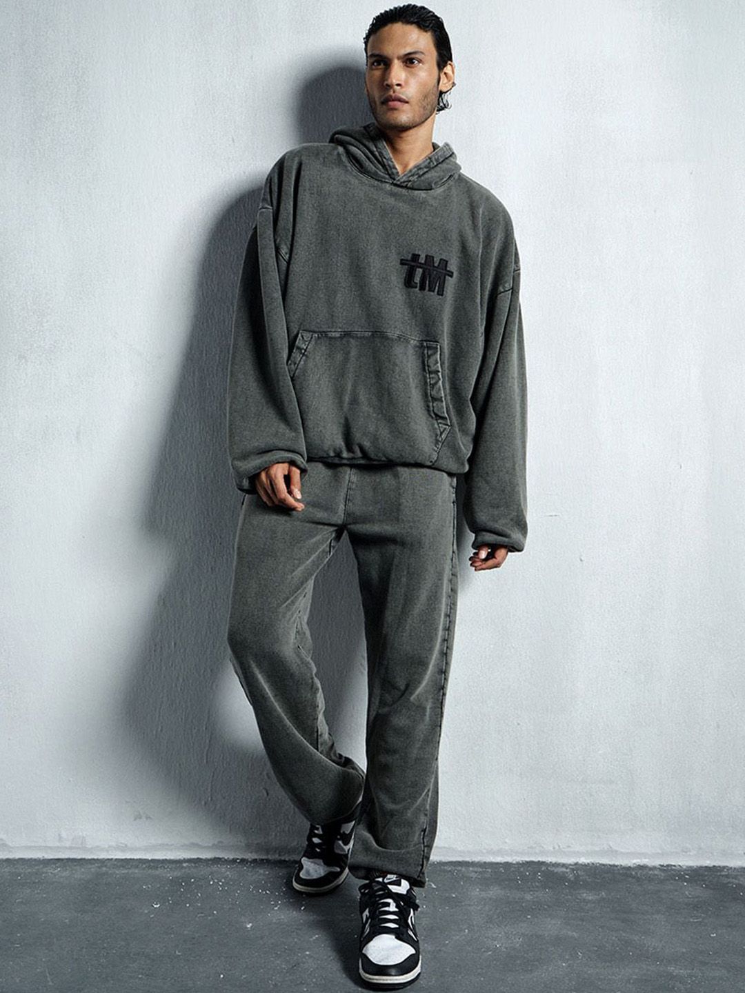 the Misnomer Unisex solid cotton Relaxed-Fit Track Pants-picture-56
