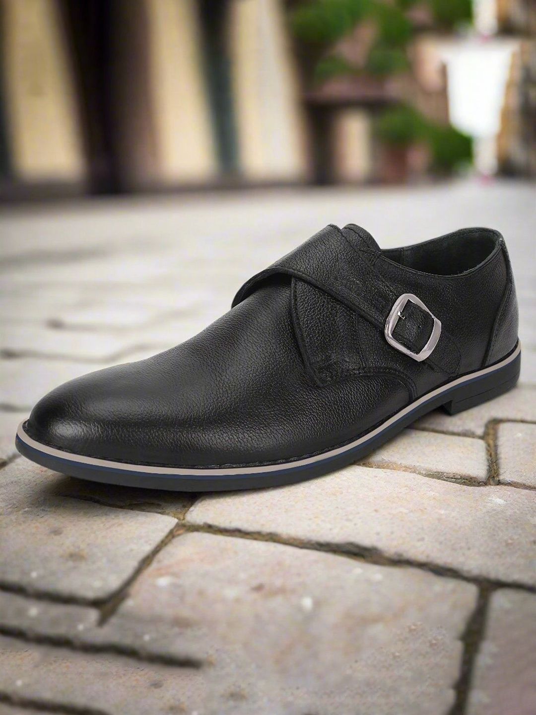 SeeandWear Men Leather Formal Monk Strap-picture-41