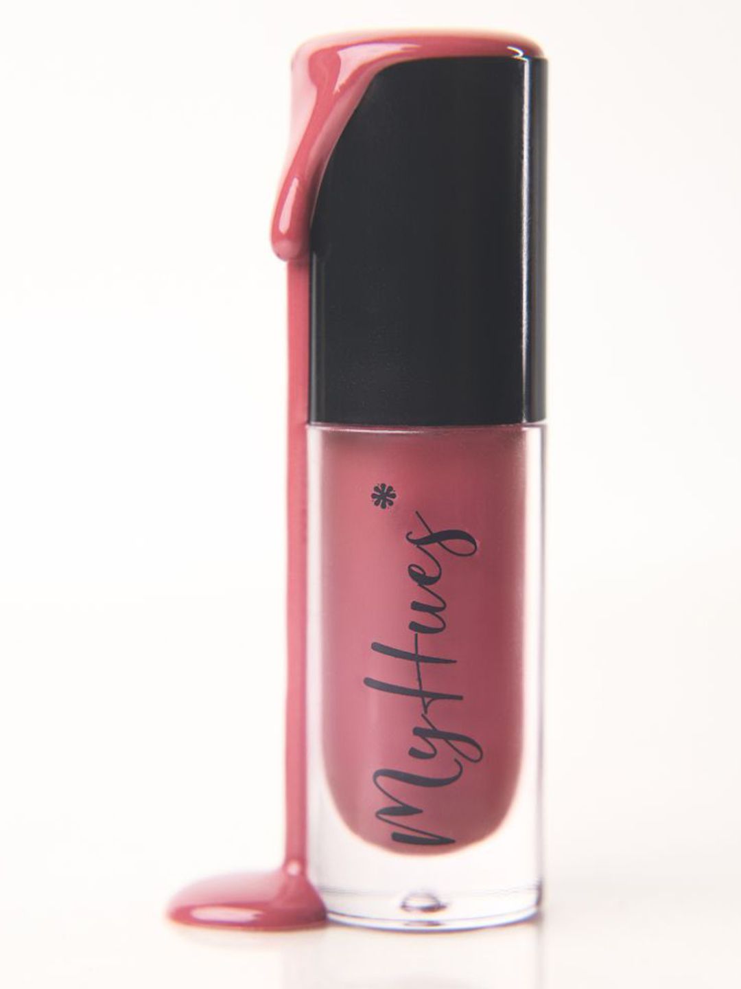 MyHues HyGlow Lip Elixir Rooh Matte Liquid Lipstick -7ml-Nude Pink-image-18