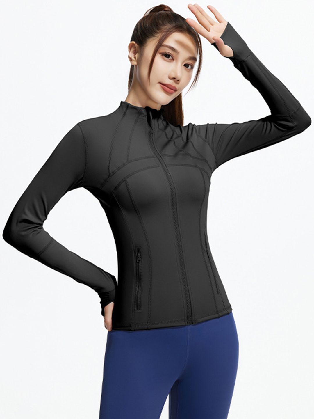stylecast flex StyleCast Women Lightweight Yoga Sporty Jacket-picture-30