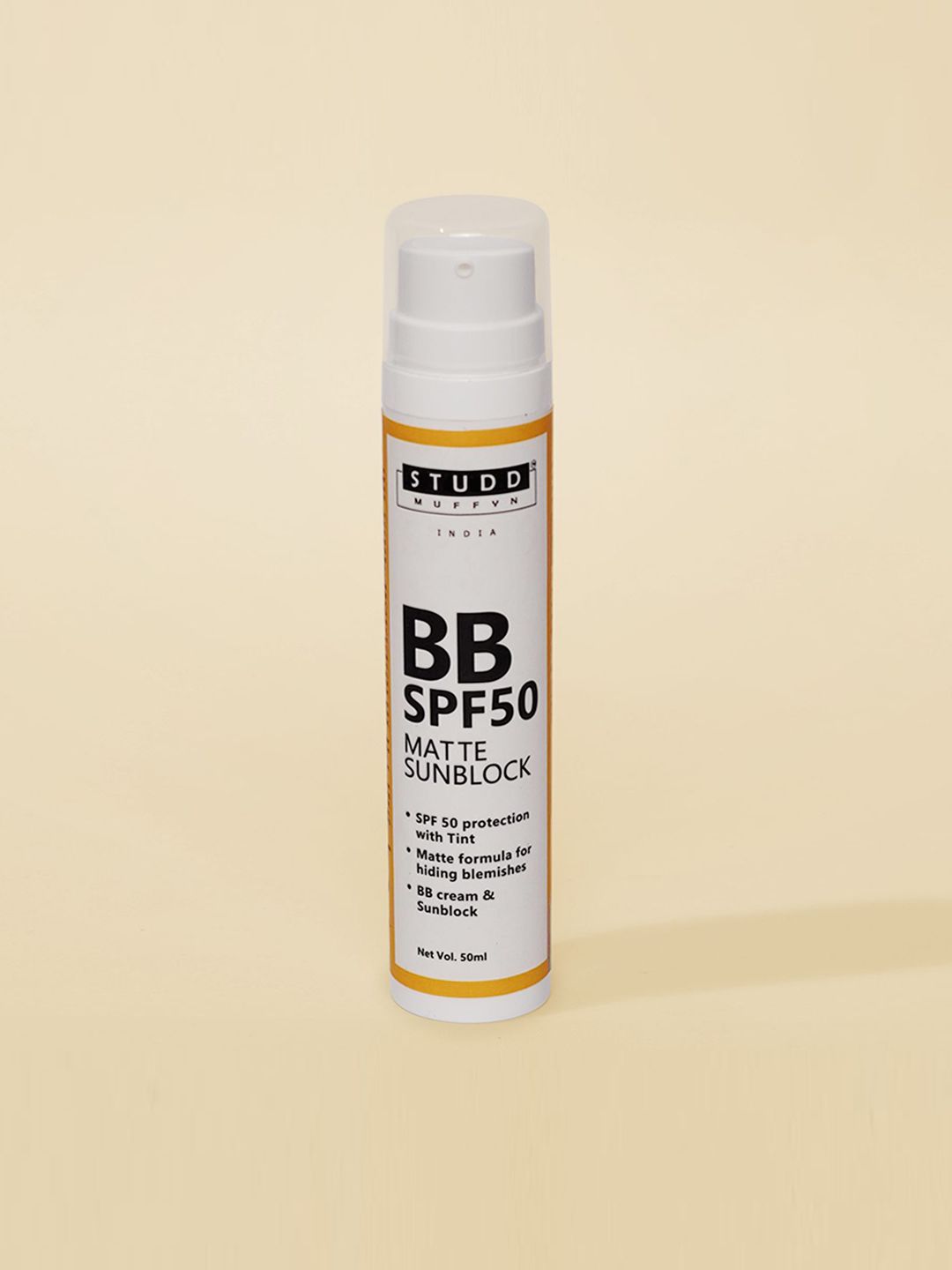 Studd Muffyn BB Matte Sunblock SPF 50 With Amla & Aloe Vera - 50 ml-picture-15