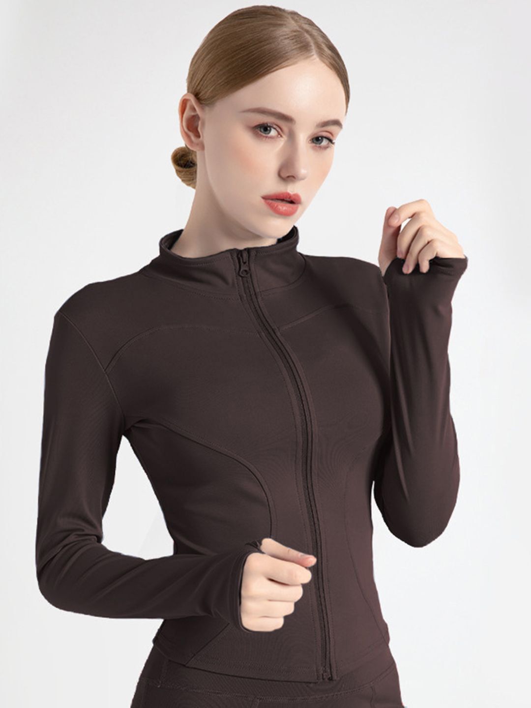 stylecast flex StyleCast Women Lightweight Yoga Sporty Jacket-picture-56