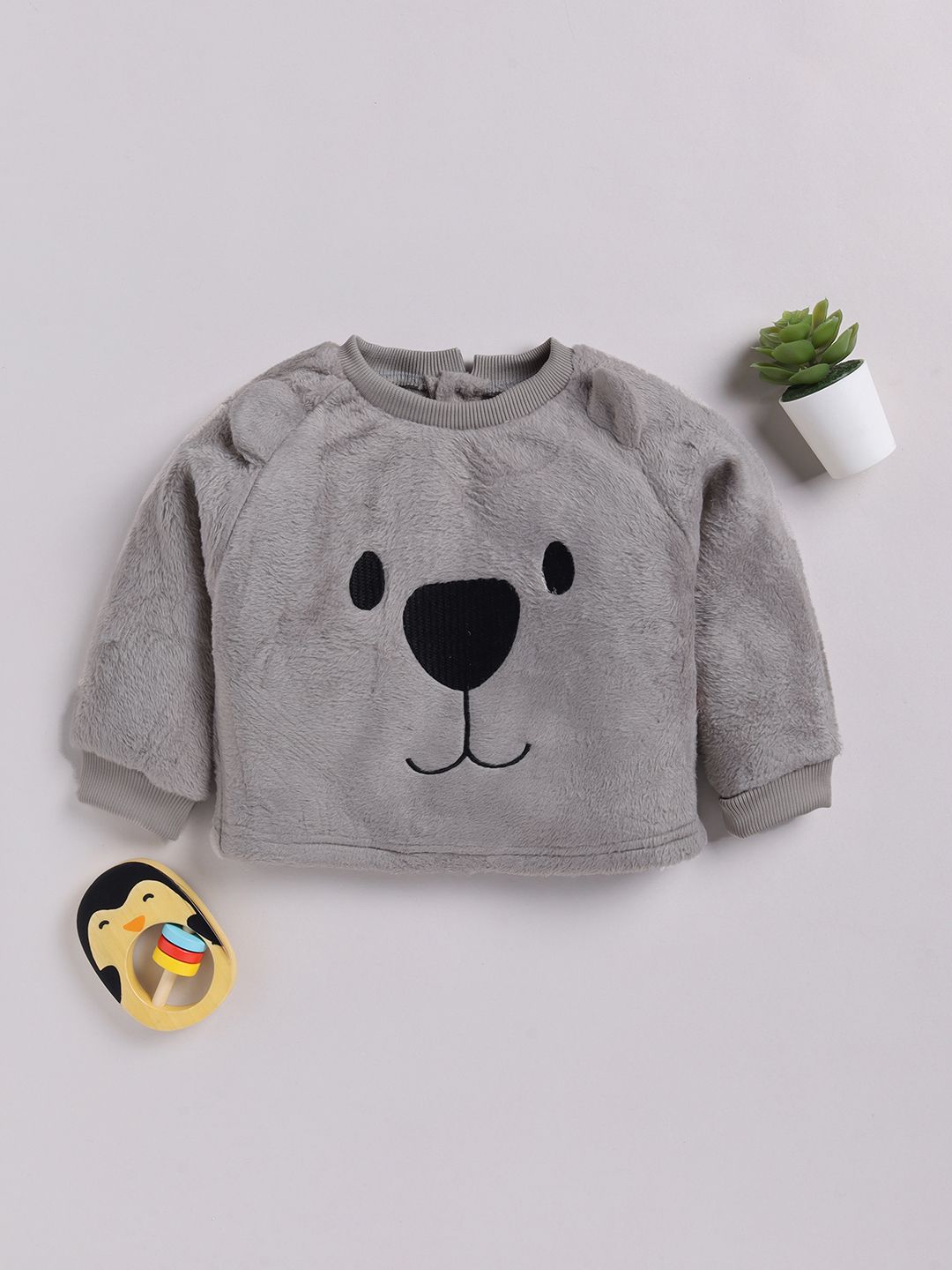 Moms Love Infant Boys Embroidered Sweatshirt-picture-54