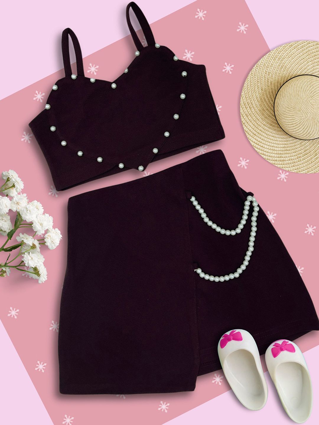 ADDYVERO Party Wear Top & Skirt Clothing Set-picture-38