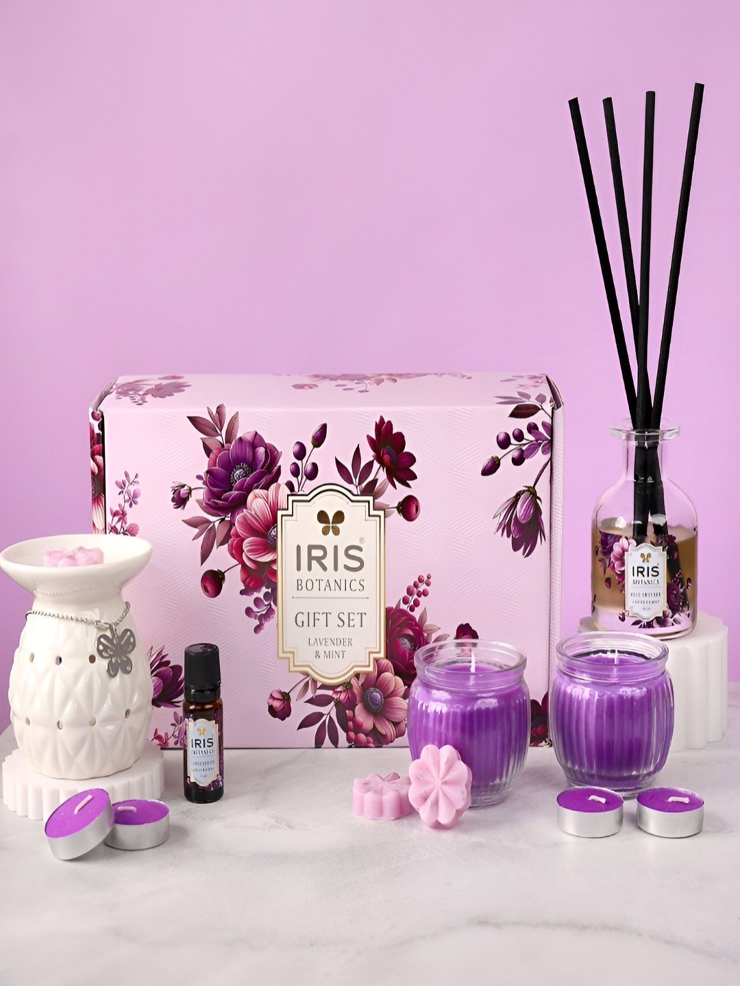 Iris 14 Pcs Lavender & Mint Home Fragrance Set-image-30