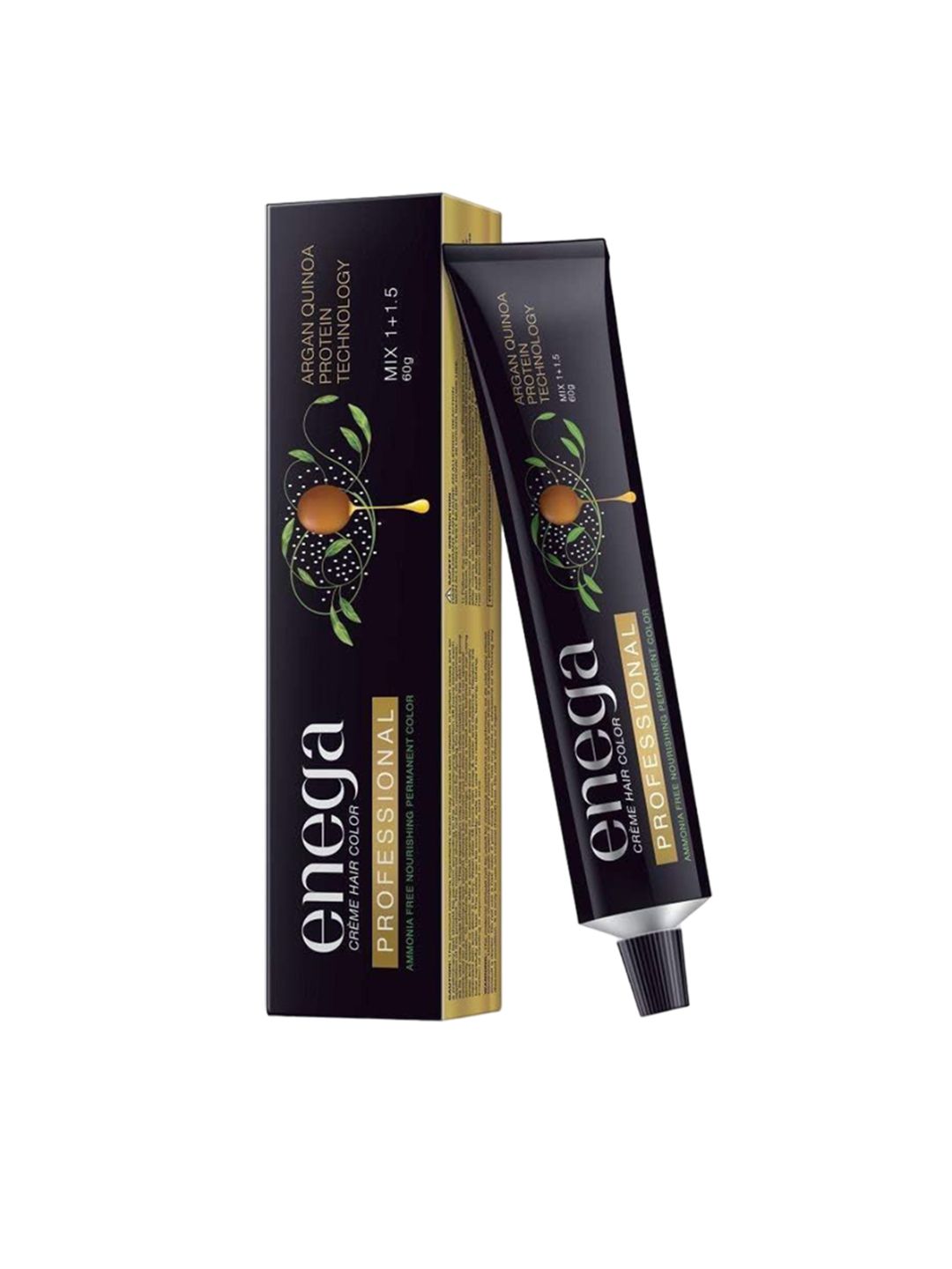 Enega Professional Creme Hair Color 60g Shade-Dark Ash Brown-image-21
