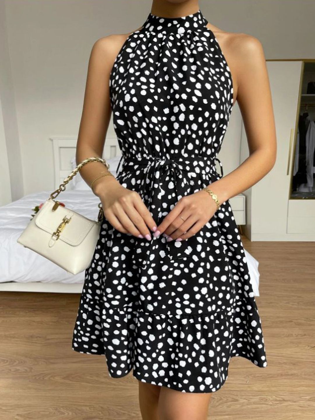 HERE&NOW Print A-Line Dress-picture-29