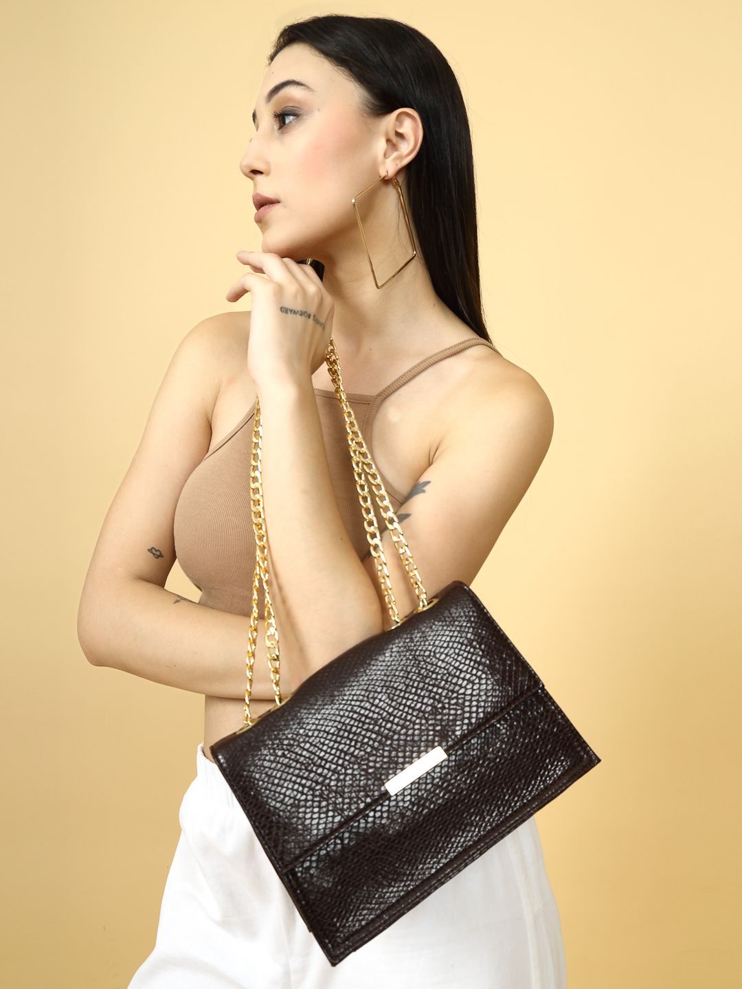 DressBerry Animal Embellished PU Bucket Tote Bag-picture-41