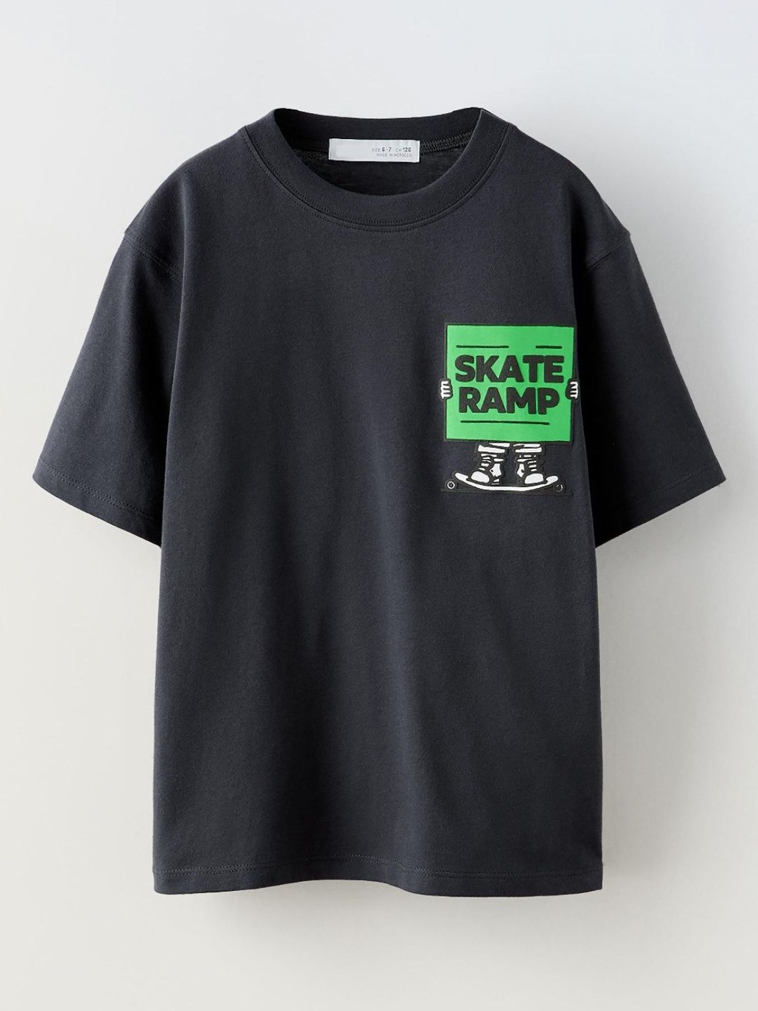 Alan Jones Boys Printed Drop-Shoulder Sleeves T-shirt-picture-35