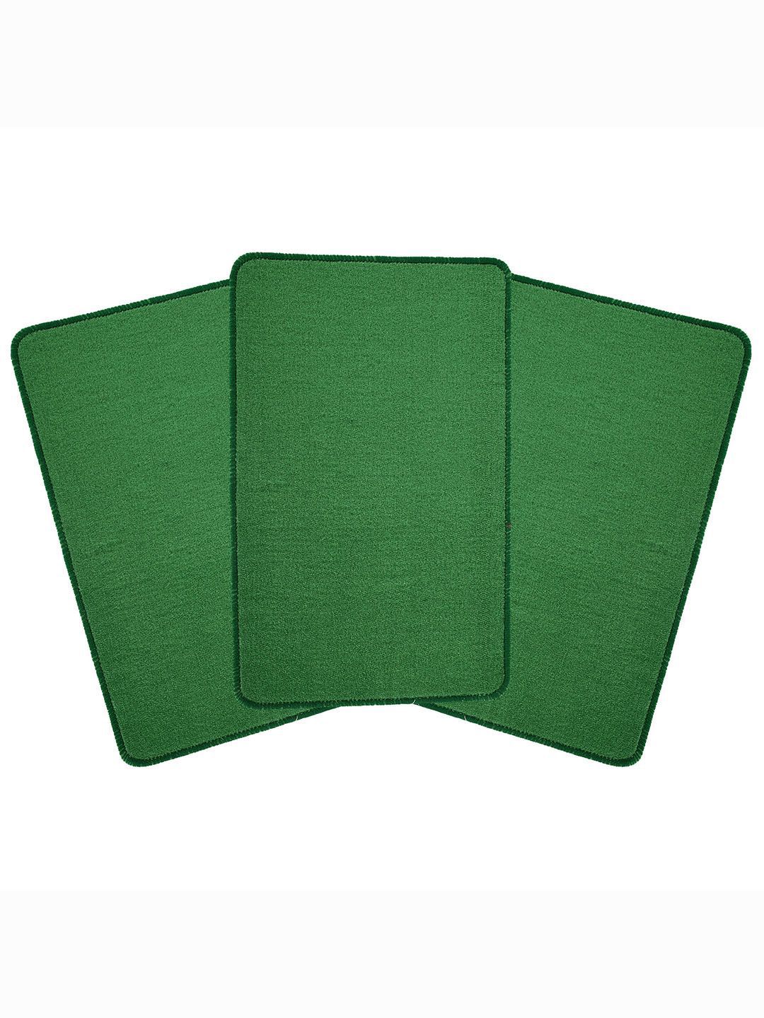 Kuber Industries Green 3 Pieces Anti Skid Door Mat-picture-51
