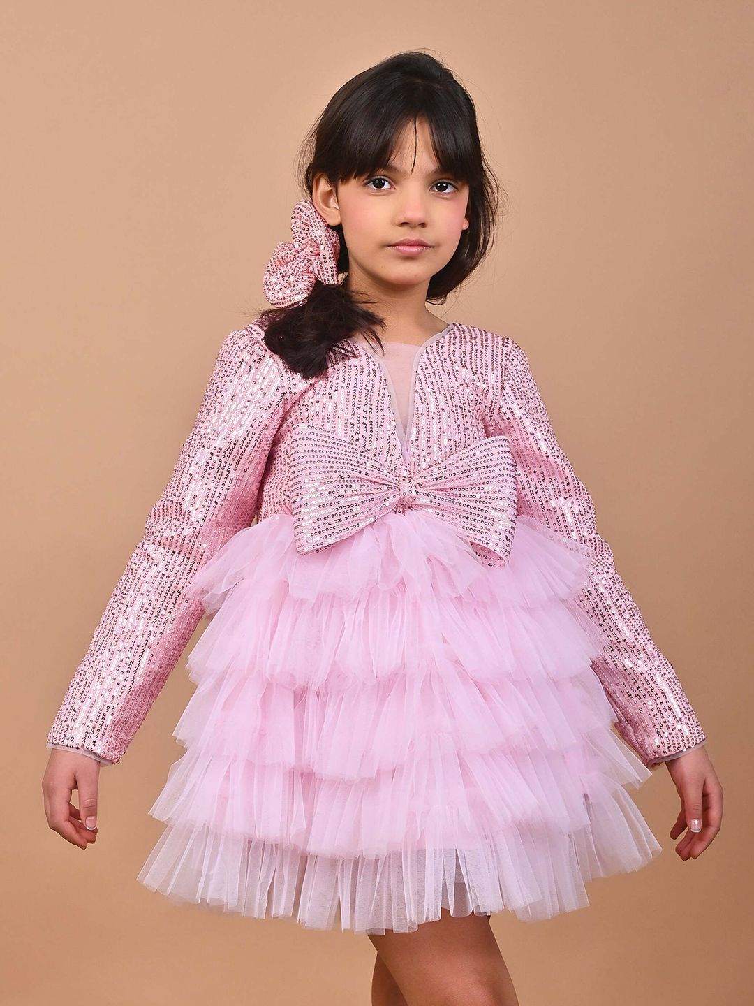 Foreverkidz Net Fit & Flare Dress-picture-16