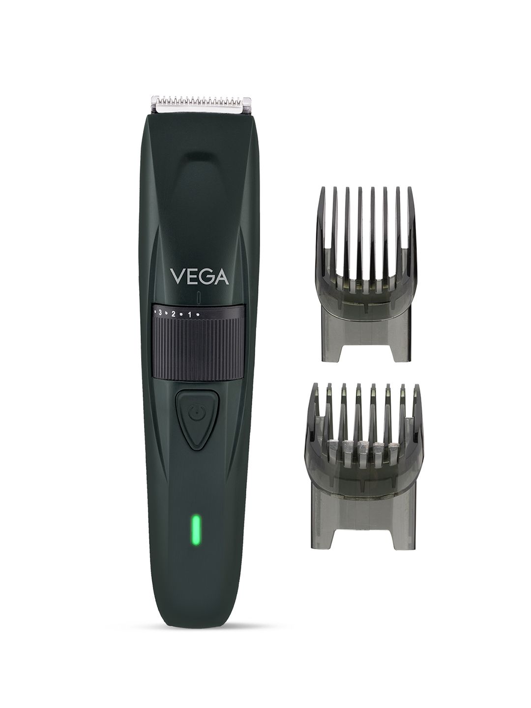VEGA Men Turbolite Beard Trimmer With 2 Comb Attachment & 90Min Runtime - VHTH-41