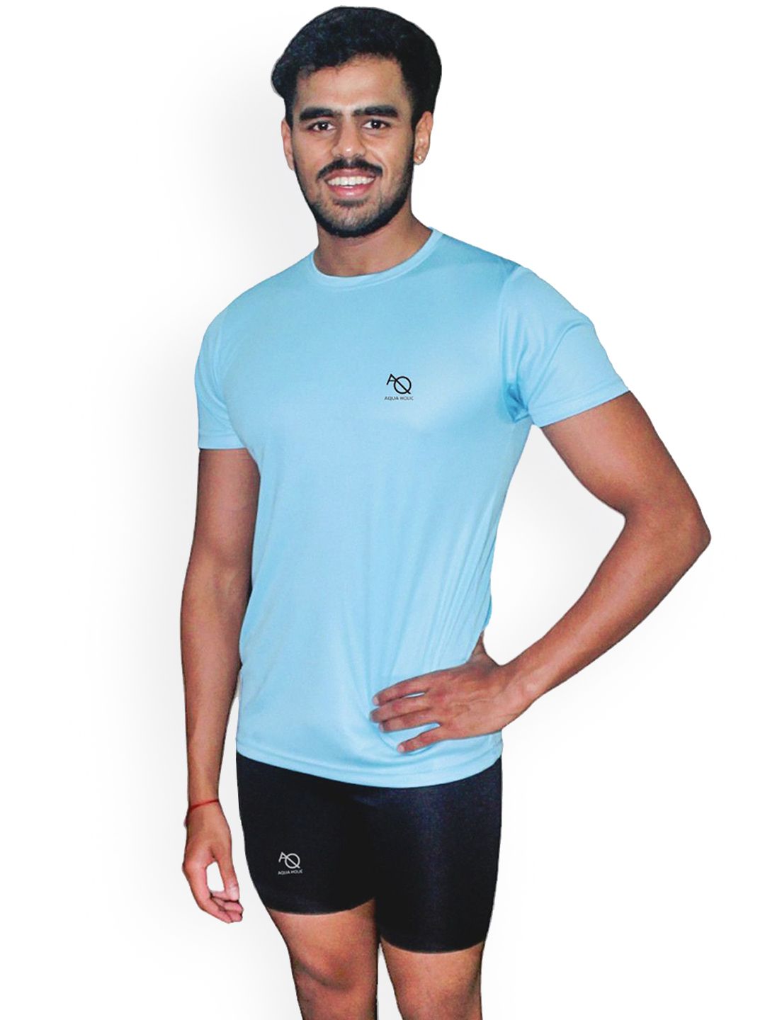 Aqua Holic Men Brand Logo Detail Swim Set-picture-11