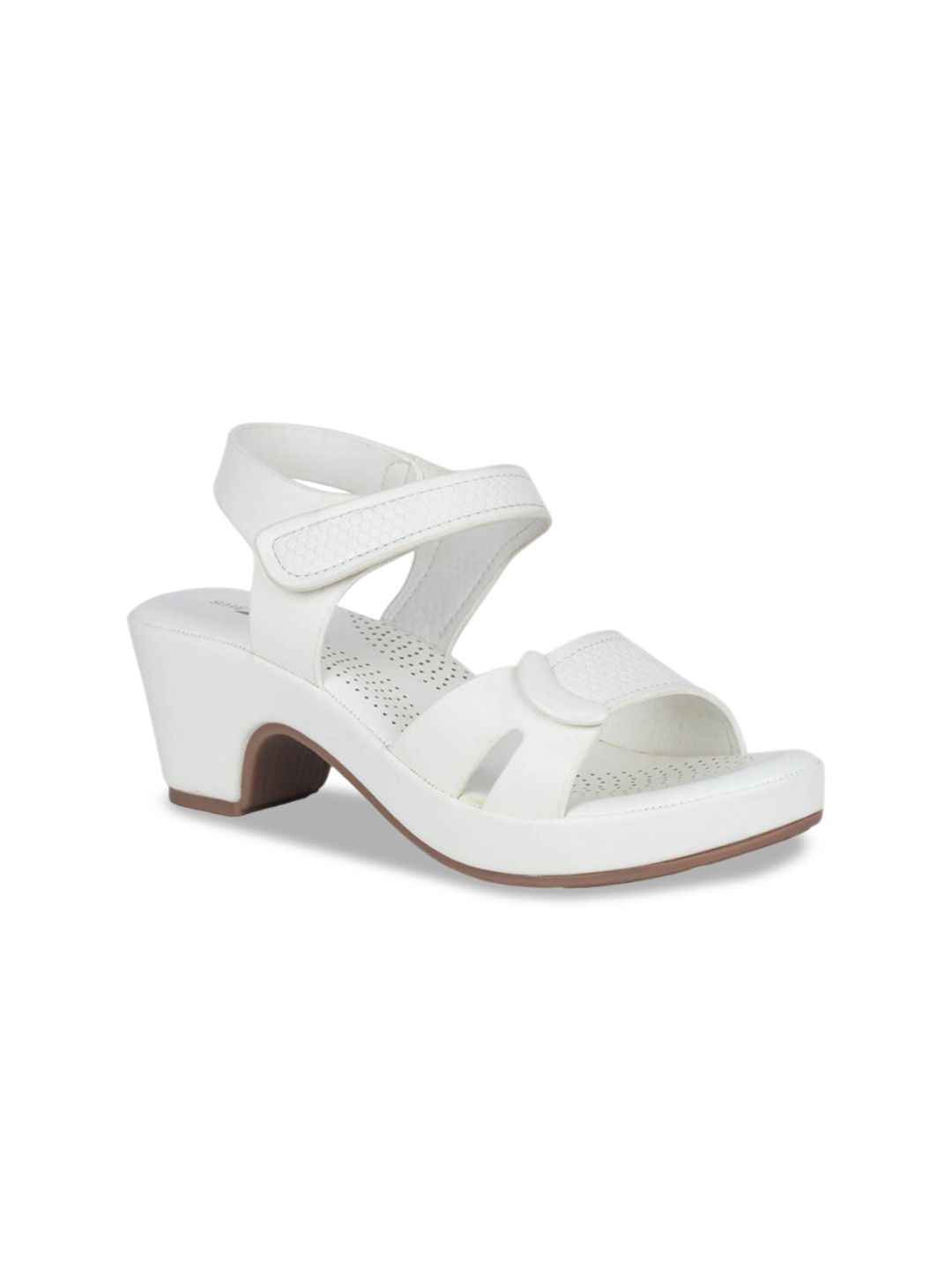 Shezone Women Ankle Loop Block Heeled Sandals-image-29