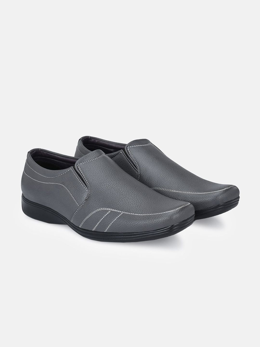 LeatherKraft Men Formal Slip-On Shoes-picture-18