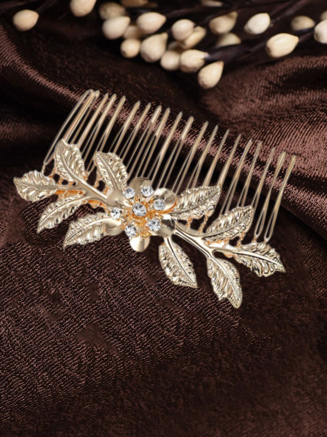 fabula Women Embellished Comb Pin-picture-29