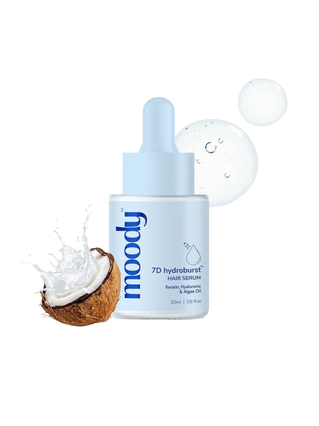 MOODY 70 Hydroburst Hair Serum With Keratin & Algae Oil 20 ml-image-15