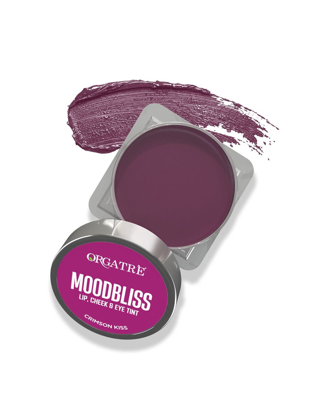 Orgatre Moodbliss Long Lasting Lip, Cheek & Eye Tint- 8g Crimson Kiss-picture-35