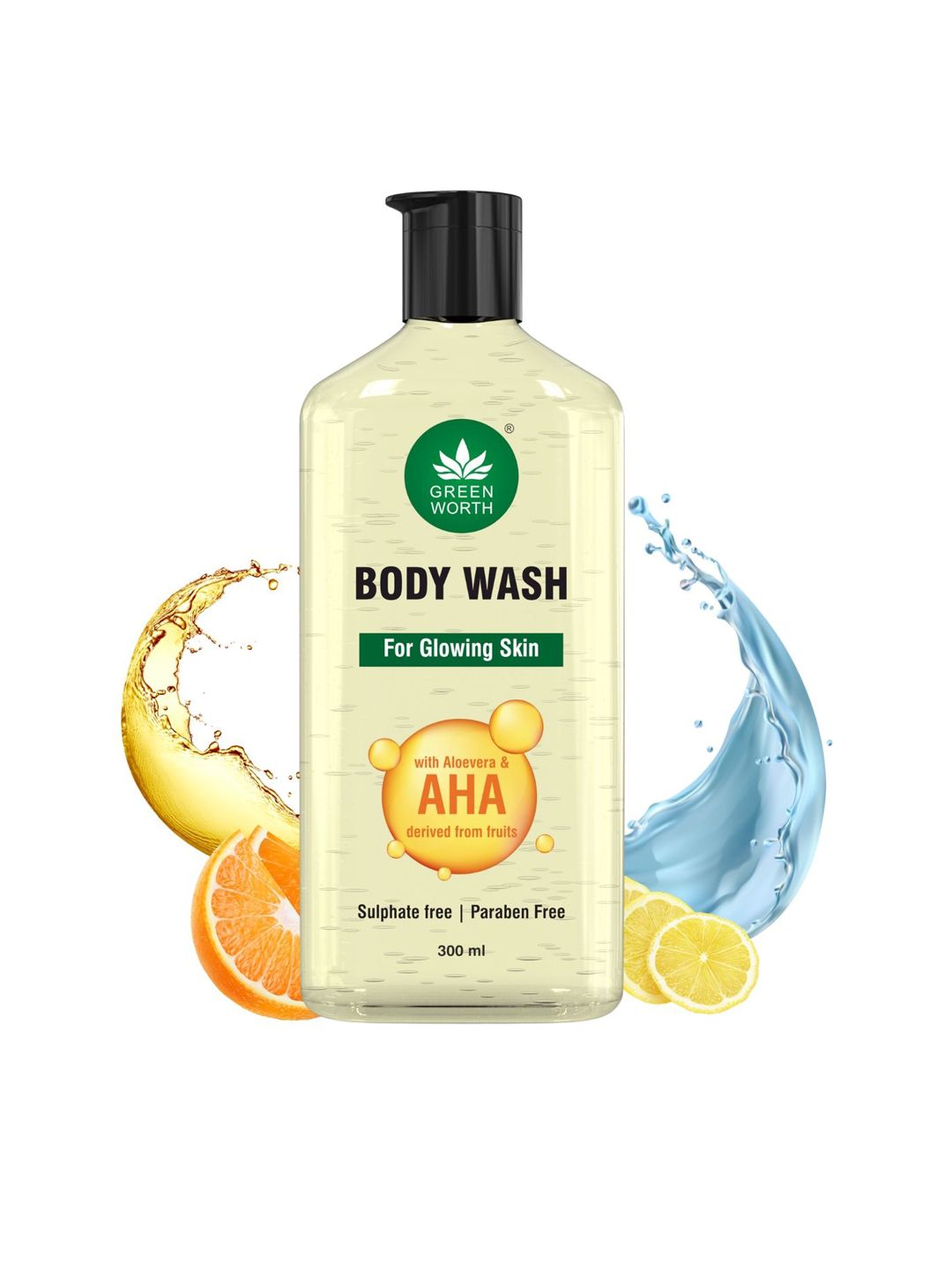 GREENWORTH Sulphate Free Body Wash - 300 ml-image-10