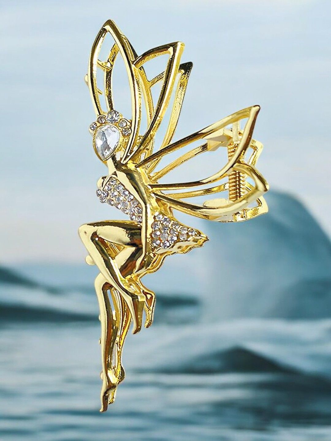 fabula Women Embellished Claw Clip-picture-28