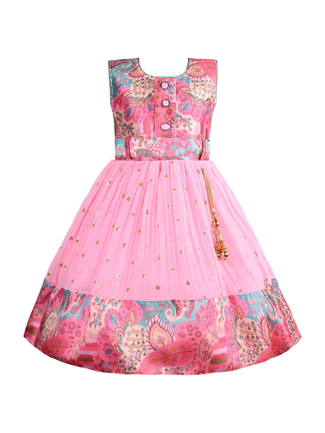 Wish Karo Floral Print Fit & Flare Dress-picture-36