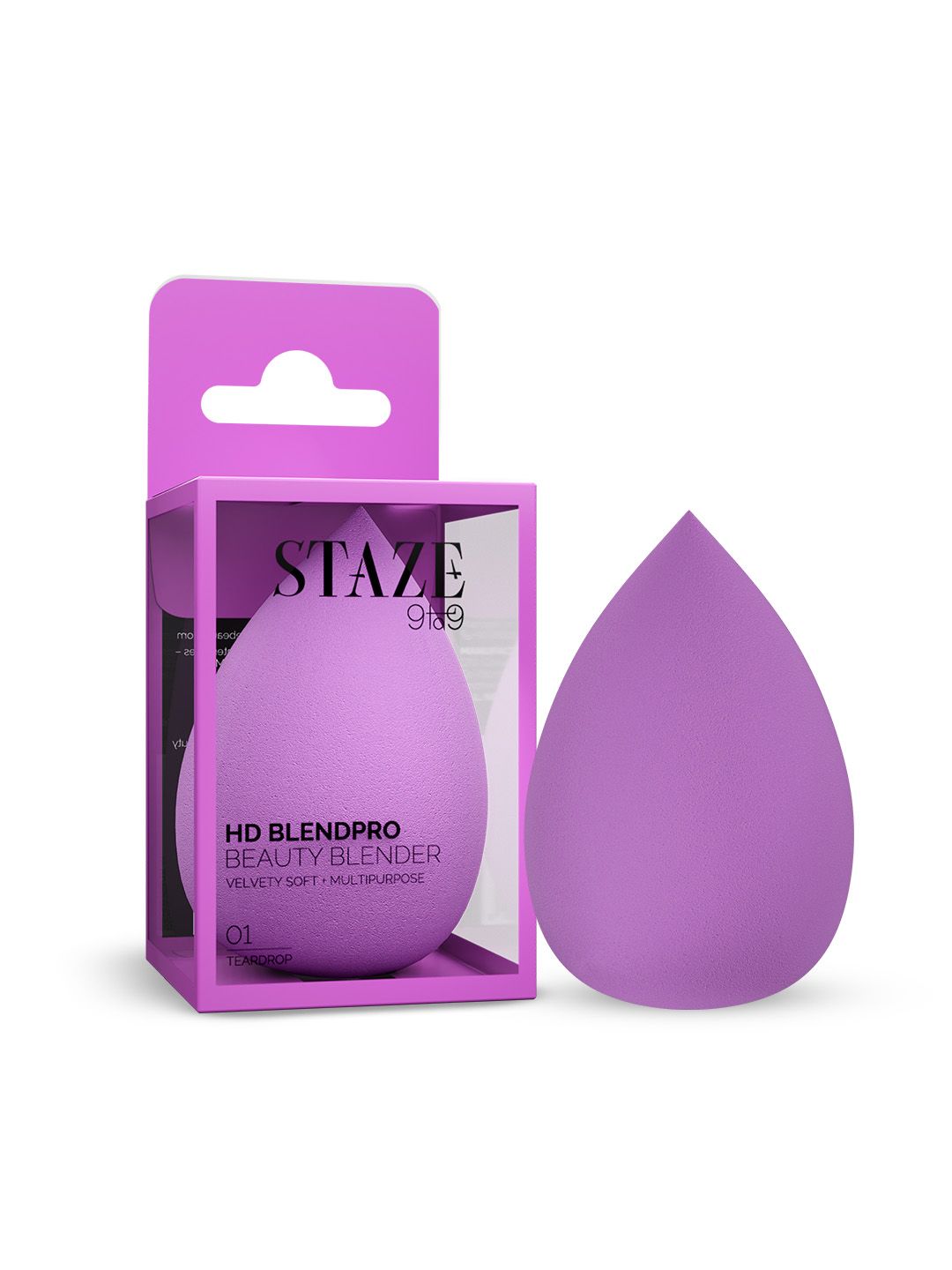 Staze 9to9 HD BlendPro Velvety Soft Beauty Blender - Teardrop 01-image-47