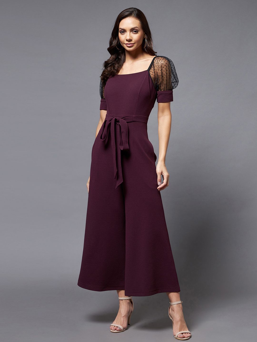 Chemistry Women Square Neck Basic Jumpsuit-picture-30