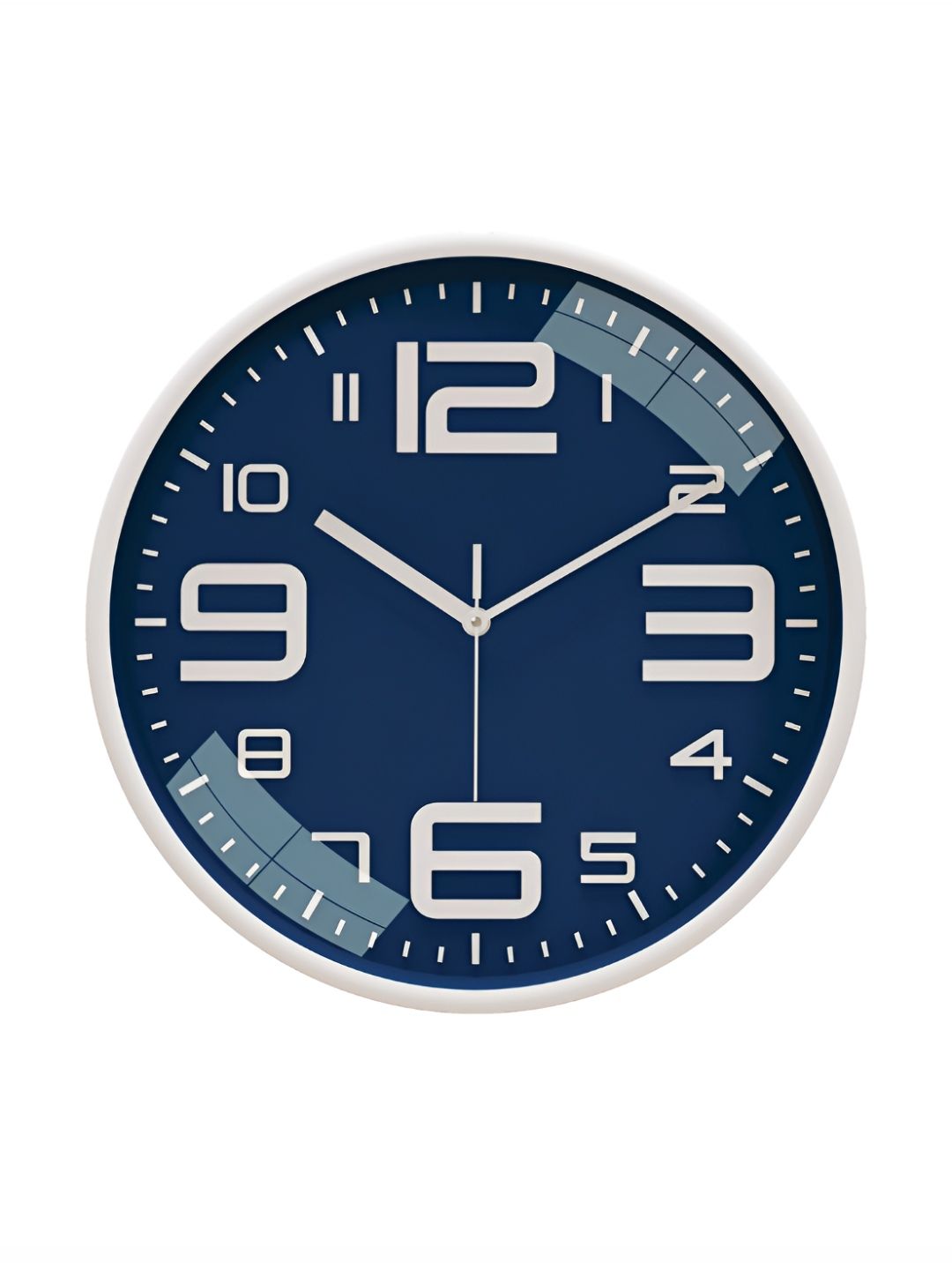 Aura Multicoloured & Multicoloured Printed Contemporary Wall Clock